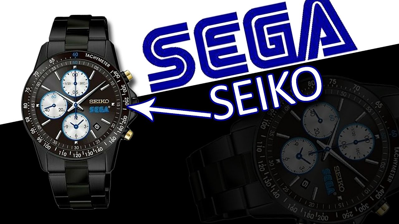 Reviewing the SEGA x Seiko Limited Edition Chronograph! - YouTube