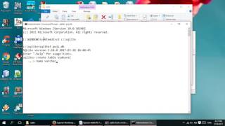 Install SQLite di Windows 10