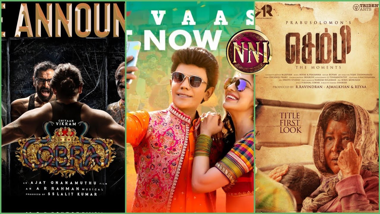 sembi first title look poster - legend second single review - Cobra release date announced -