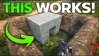 Dirt Blocks Break Zombie Ai In 7 Days To Die 2.6 100% Cheese Strategy