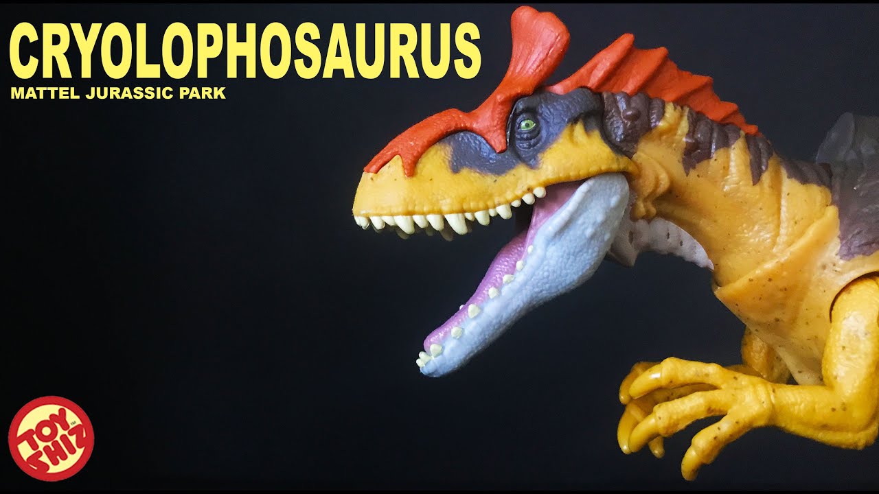 Dinossauro Jurassic World Ruge C/ Som Cryolophosaurus Mattel