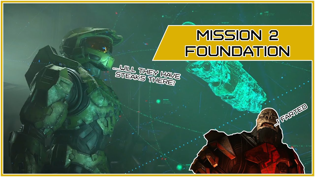 HALO INFINITE MISSION 02 FOUNDATION CUTSCENES YouTube