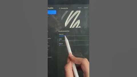 Make a RAINBOW 🌈 BRUSH on PROCREATE! #procreateart #shorts