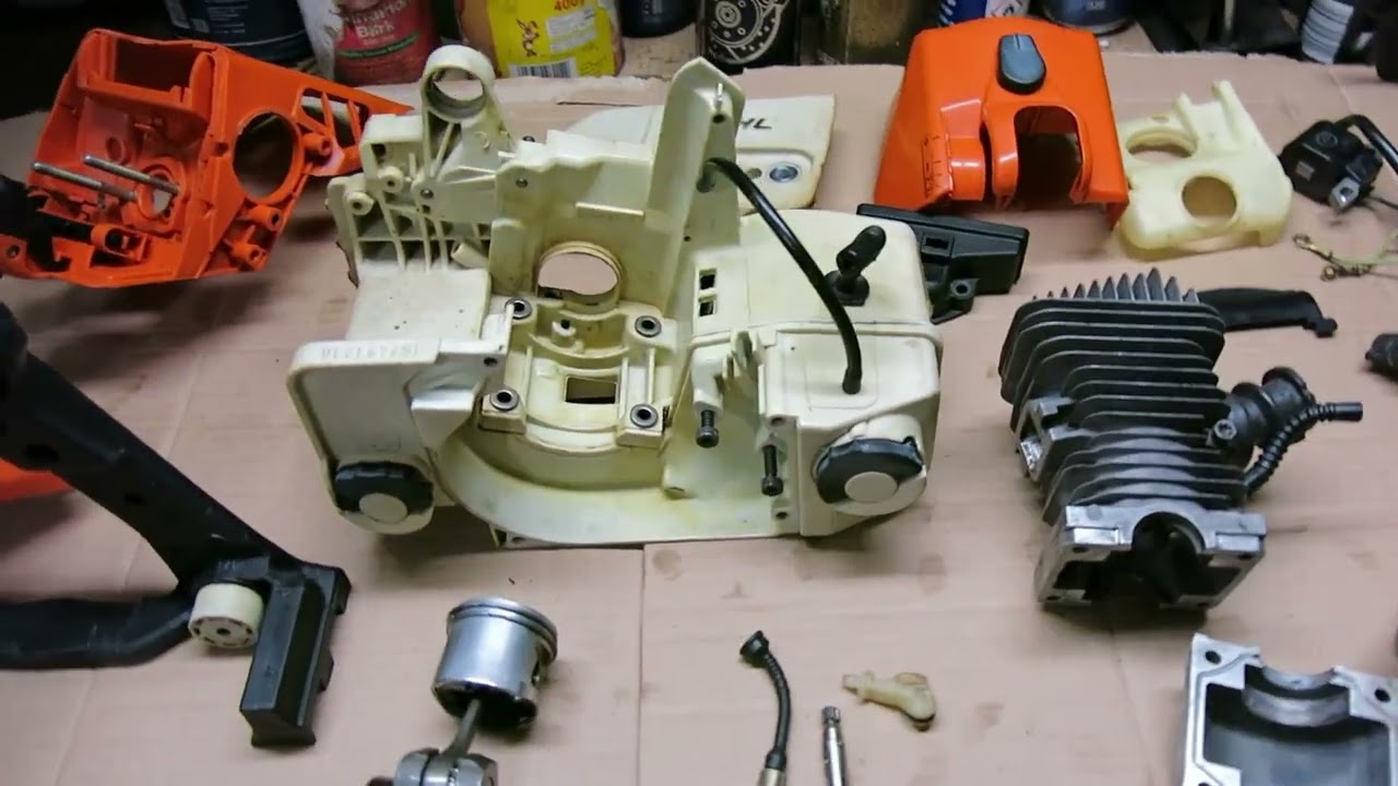 Stihl MS230 feltámasztása