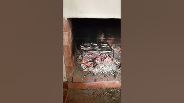 Grilling Sardines Portuguese  style.
