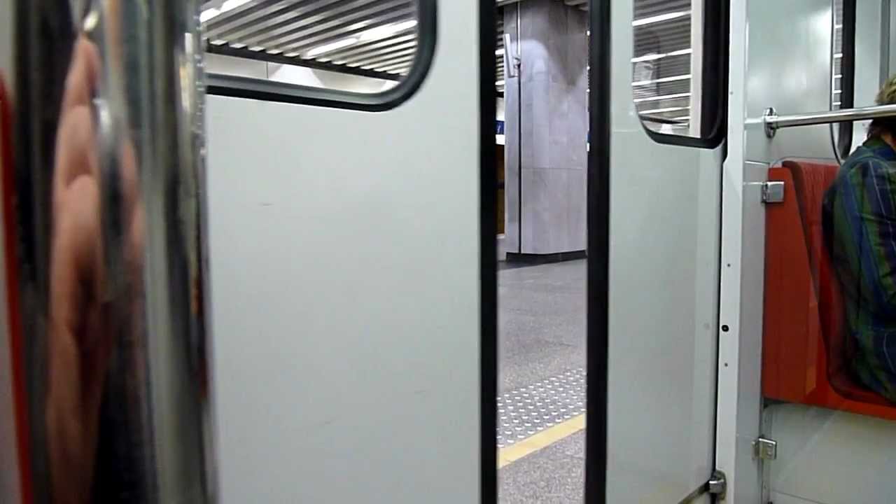 Warszawa Metro Ride HD (3) Metrowagonmasch вагон метро