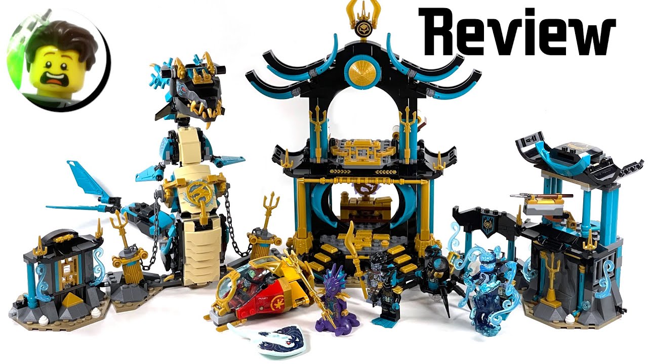 Ninjago Atlantis Adventure - LEGO Temple of the Endless Sea Set Review 71755