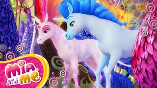 The Unicorns Don't Know They're In Danger! - Mia and me - Season 2🦄🌈 Resimi