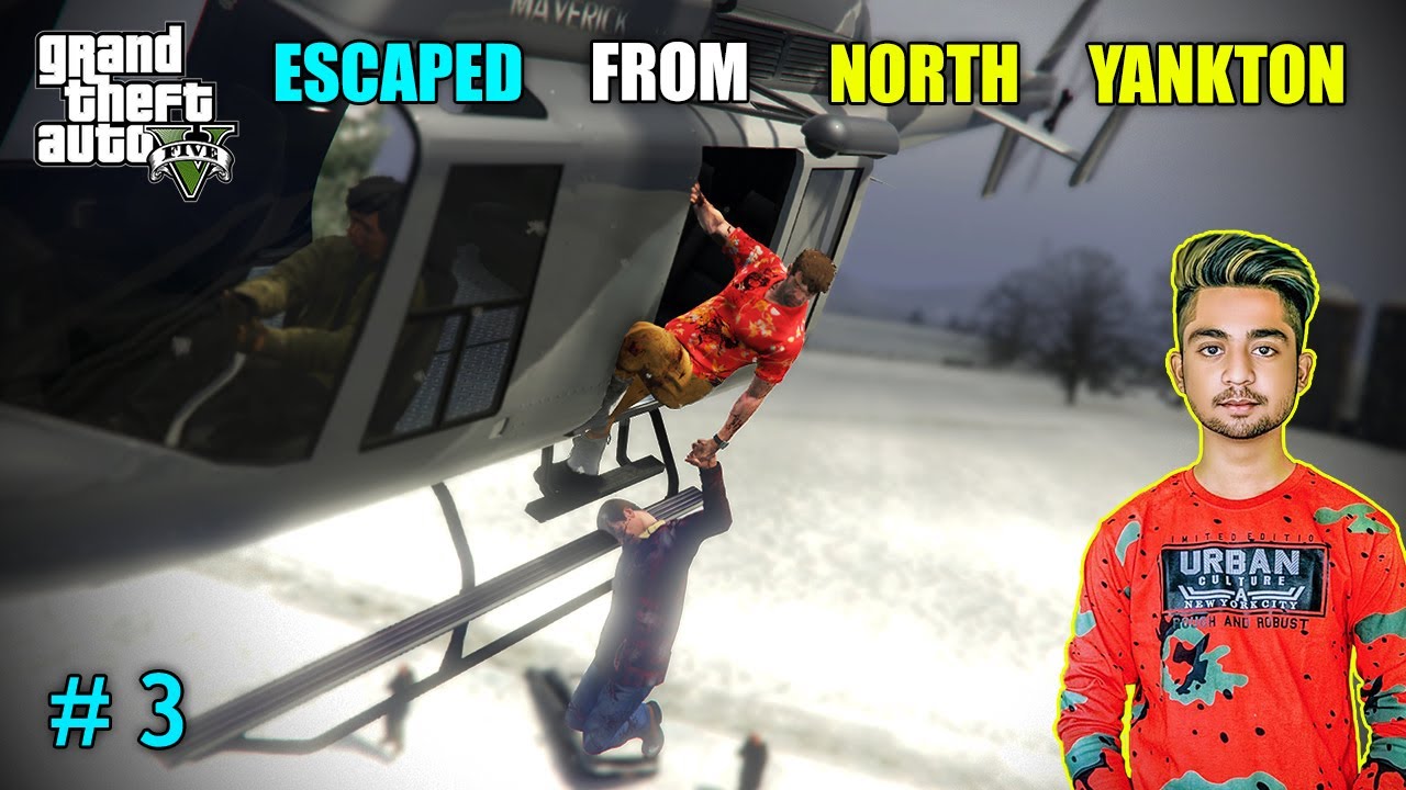 POLICE ATTACK ON MICAHEL IN NORTH YANKTON | GTA V GAMEPLAY #3 - YouTube