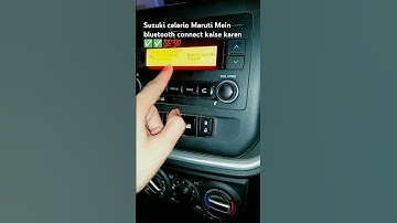 Suzuki celerio Maruti Mein Apna bluetooth connect kaise karen ✅✅💯💯#viralvideo #suzukicars