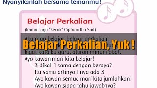 Lagu dan Lirik Belajar Perkalian (Tema 2 Kelas 2) | Recky Darmawan