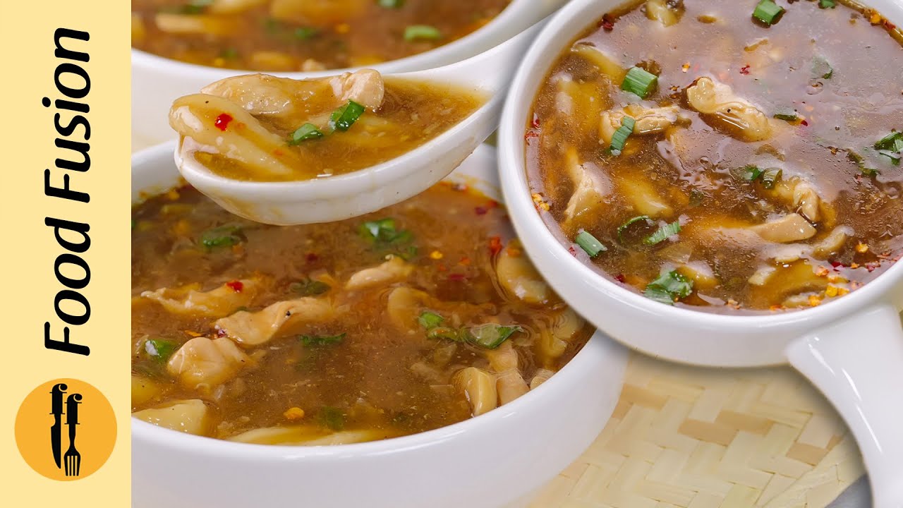 Scissor Cut Noodle Soup Recipe by Food Fusion YouTube