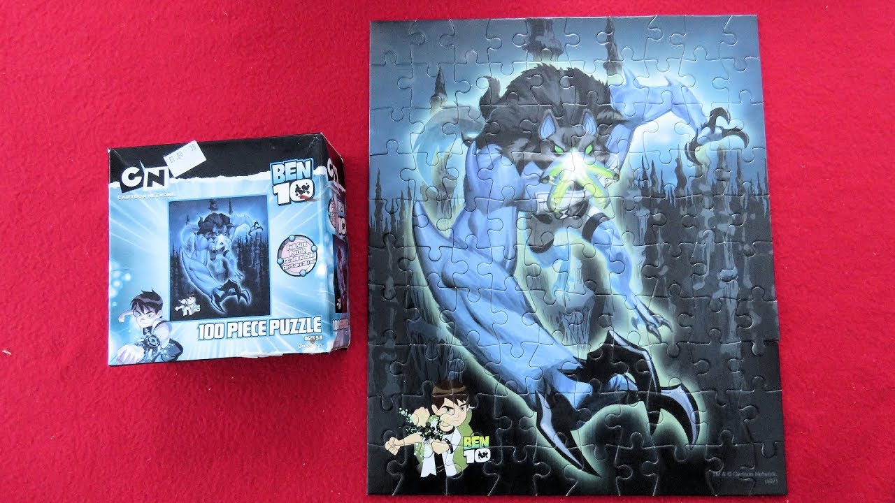 Ben 10 100 piece puzzle