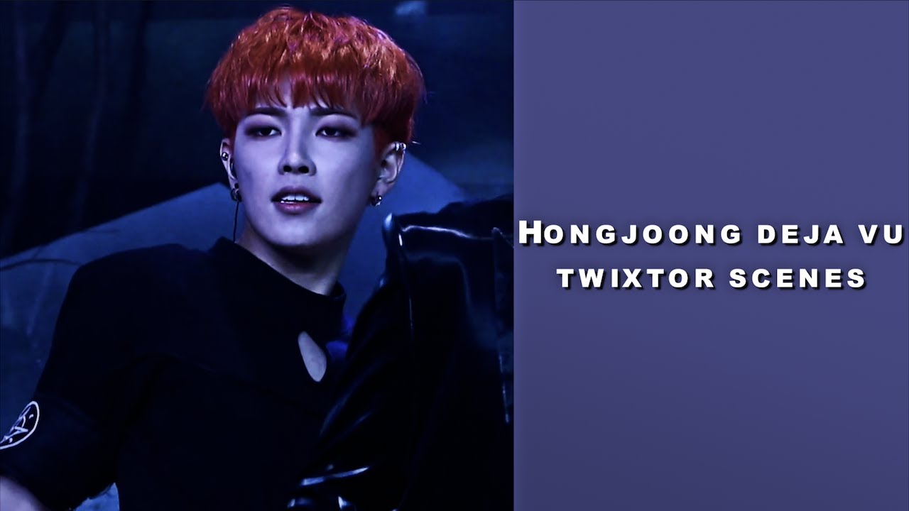 Kim Hongjoong Deja Vu twixtor scenes [4K]