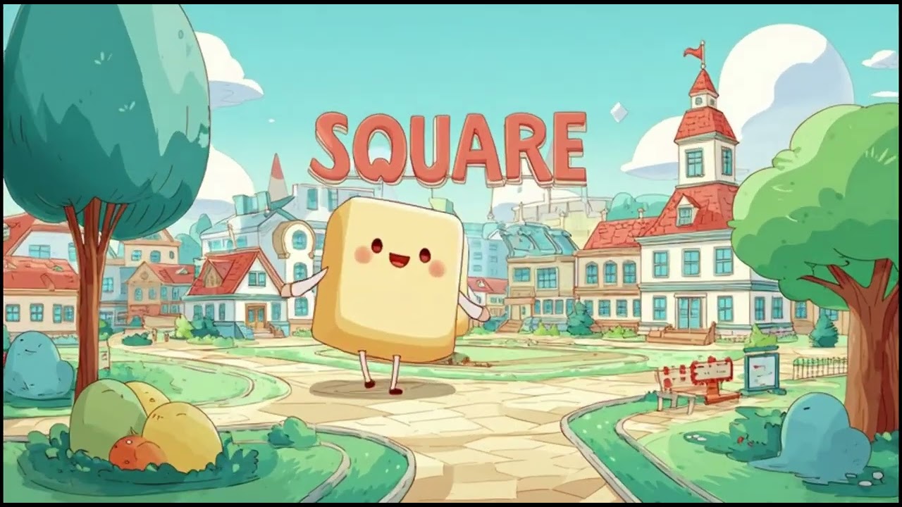 👉 Shapes Song for Kids | Learn Shapes with Fun Rhymes 🎵 | Preschool Learning