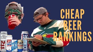 Blind Taste Testing Cheap Beer | Icehouse, Steel Reserve, Old Style, Milwaukee's Best, Hamms