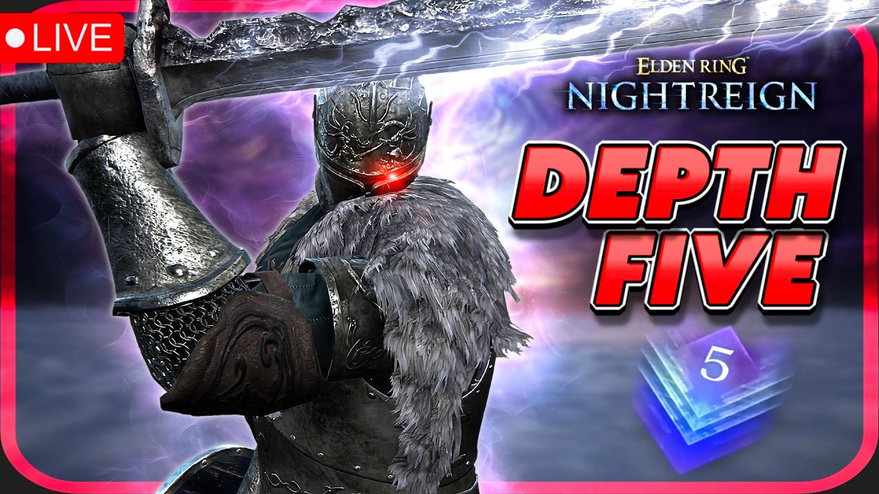 DLC DEPTH 5 9999→ - RANKED SOLO QUEUE..NO DODGING! - 1853 WINS | Elden Ring Nightreign