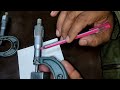 How to use micrometre ! How to reading micrometre ! Micrometre kaise dekhte hai ! Micrometre !