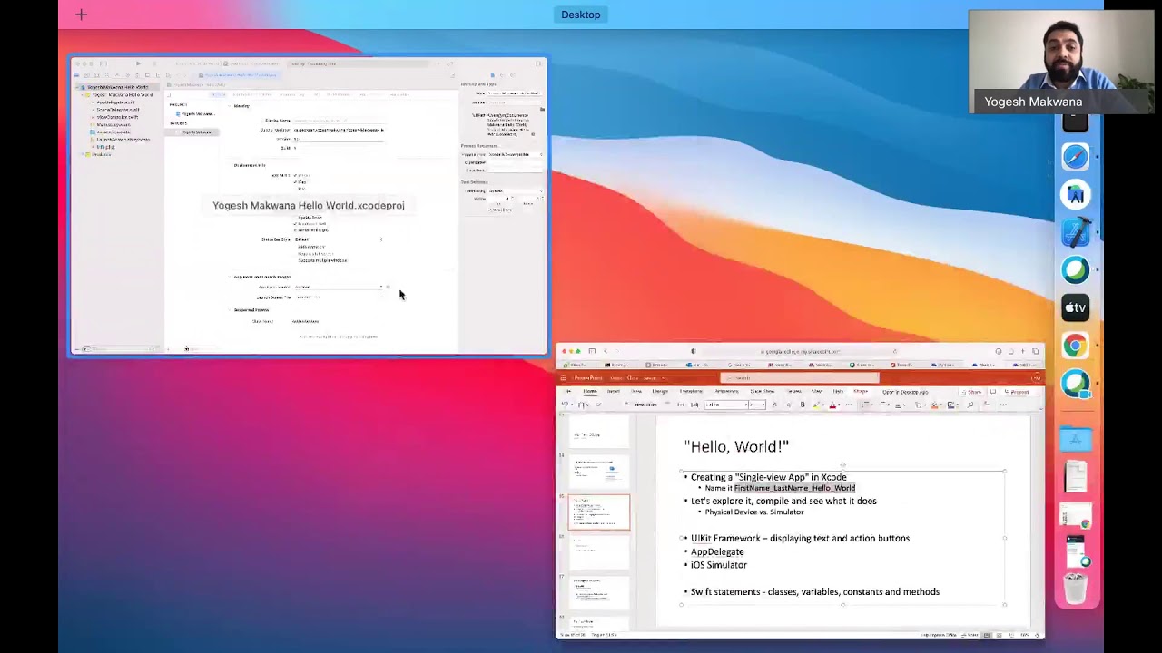 Xcode - Setup and Usage, and "Hello, World!" - your first iOS App ...