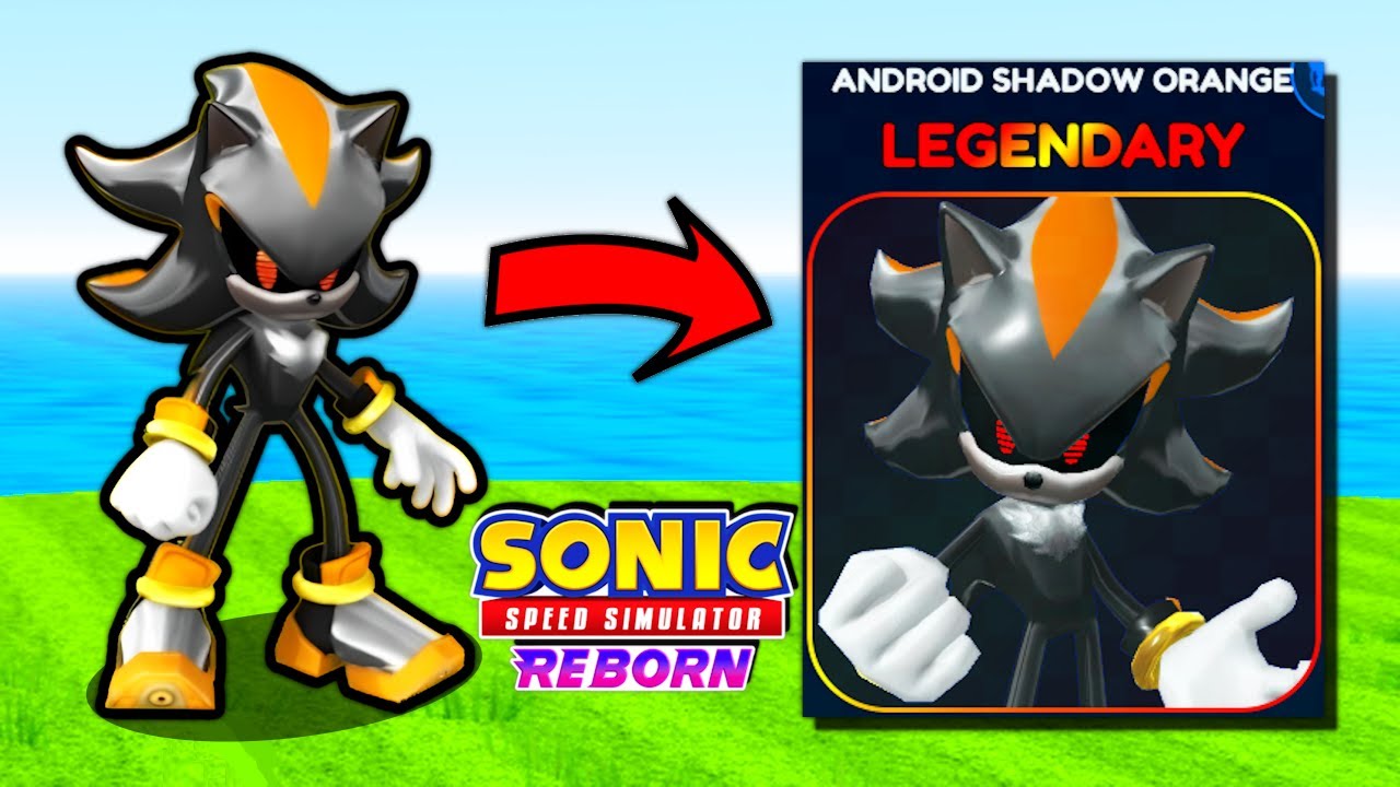 ANDROID SHADOW!? - Sonic Speed Simulator (ROBLOX) 🔵💨 