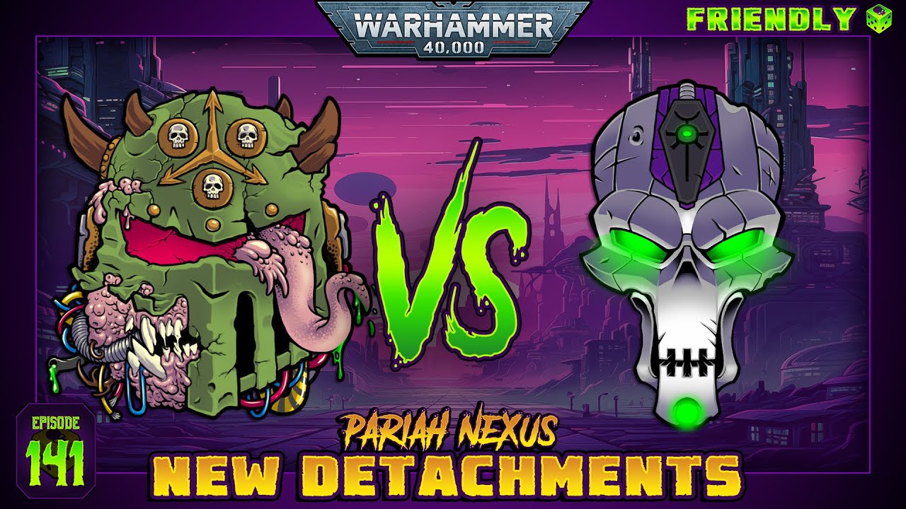 NEW DETACHMENTS! Death Guard vs Necrons: A Warhammer 40k Battle Report | 10th Edition 2000pts