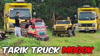 EVACUATION OF STALLED TRUCK! DITDIM HELPED A STUCK STAGGED IN THE MIDDLE OF THE ROAD, TOWED USING...