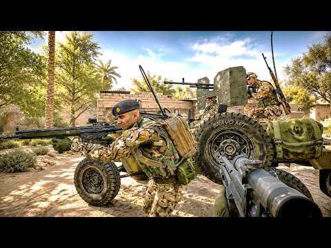 SQUAD Update 10.5 – IRAN DESERT STORM | Cozy Relaxing Gameplay ASMR【4K】