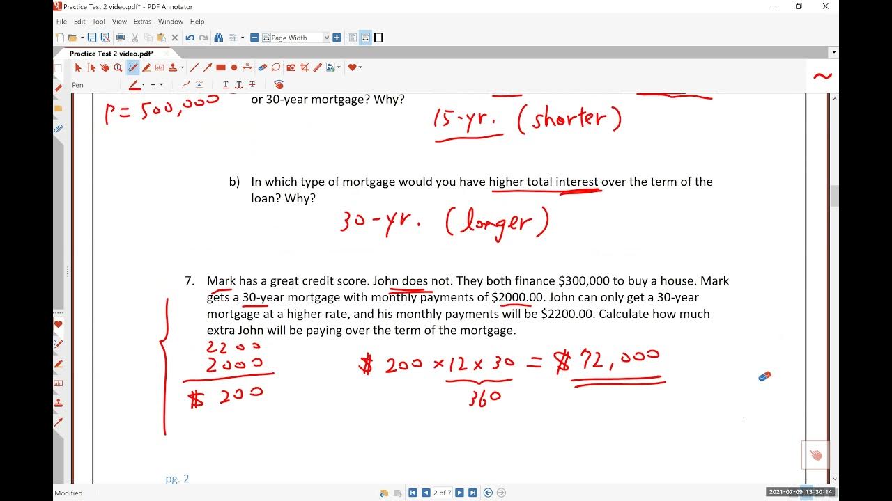 Practice Test 2 Pt 2 - YouTube
