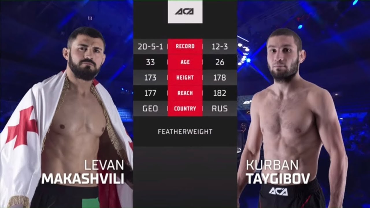 Леван Макашвили vs. Курбан Тайгибов | Levan Makashvili vs. Kurban Taygibov | ACA 149
