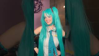 The references vs the final photos #hatsunemiku #cosplay #cosplayer #cosplaygirl #photo #shorts