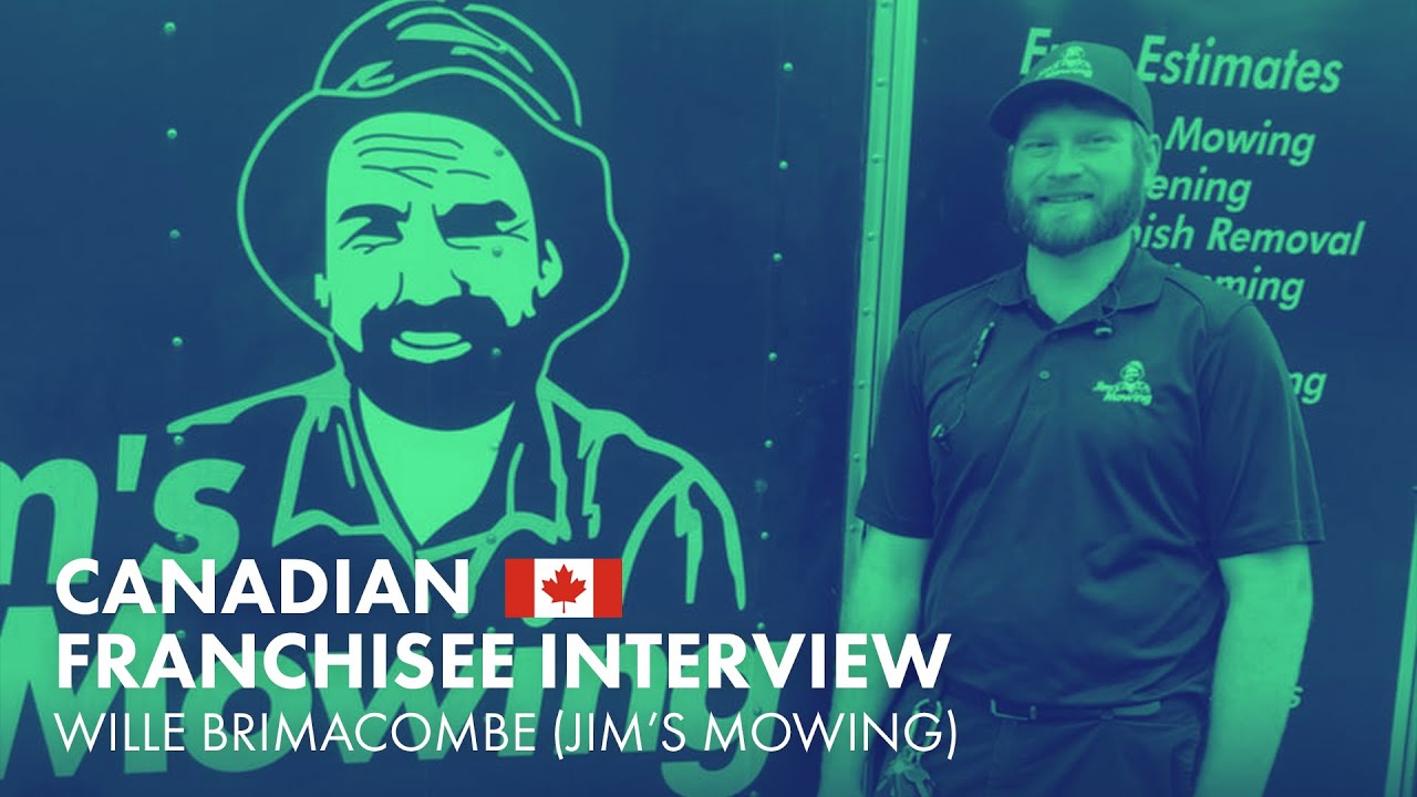 Jim's Mowing is in Canada? Meet Wille Brimacombe from Jim's Mowing (North Mission)