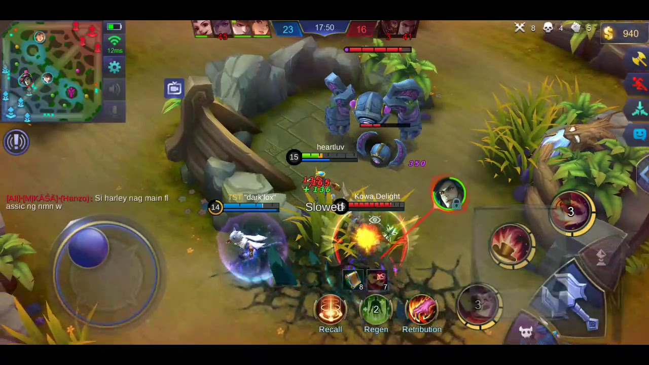 HEARTLUV GAMING MOBILE LEGEND