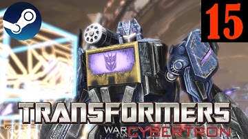 [PC] Transformers War for Cybertron - Walkthrough Part 15 No Commentary (1080p 60FPS)
