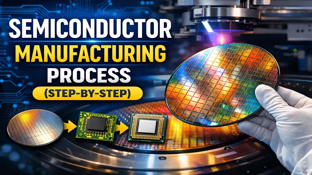 Semiconductor Manufacturing Process (Step-by-Step) - YouTube