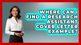 Where Can I Find A Research Assistant Cover Letter Example? - Job Success Network screenshot 4