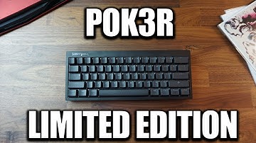Vortex Pok3r Limited Edition RGB Keyboard Unboxing & Review!