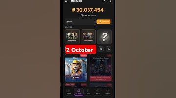 Hashcats Daily Combo stake code 1 & 2 October | Combo Today Card #Hashcats #code #airdrop #combo