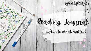 Reading Journal Flip & Review || Cultivate What Matters