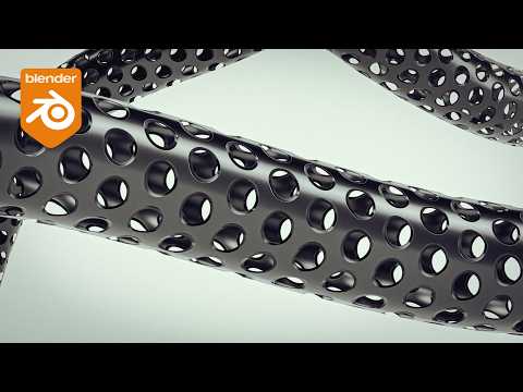 Perfect Curves With Holes In Blender
