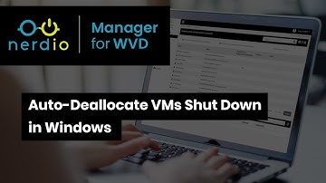 Auto-Deallocate VMs shut down in Windows - Nerdio Manager for Enterprise (AVD Demo of the Day)