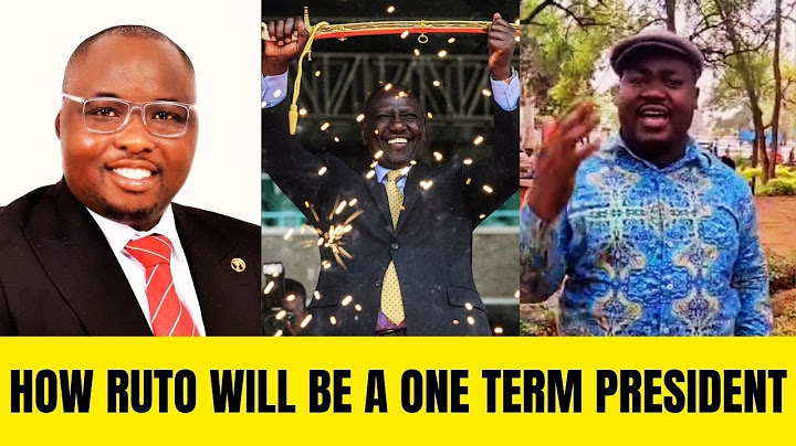 HOW RUTO WILL BE A ONE TERM PRESIDENT || KENYANS DISCUSS