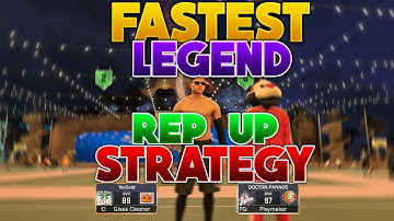 NBA 2K17 FASTEST WAY TO REP UP TO LEGEND AT THE PARK!