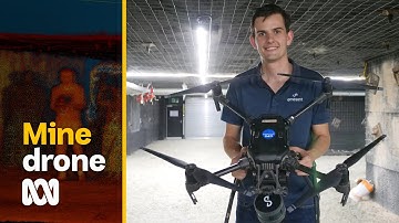 Drones scanning for dangers lying deep in underground coal mines | ABC Australia