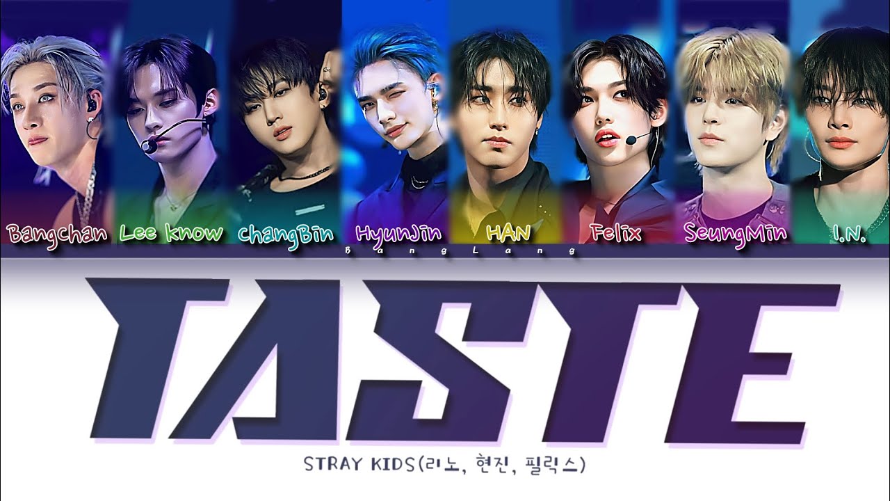 (AICOVER/OT8 ver.) How would Stray kids sing "Taste" OT8 (by Dance racha) •BangLang