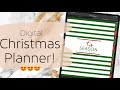Christmas Digital Planner | the BEST Holiday Christmas Planner