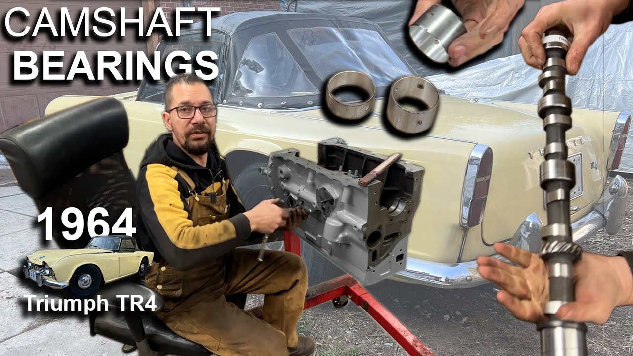 1964 TR4 Part 10 Camshaft Bearings Replacement YouTube