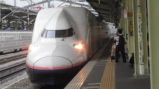 上越新幹線E4系Maxとき313号新潟行高崎駅発車※12番線発車メロディー「さらば青春の光」あり