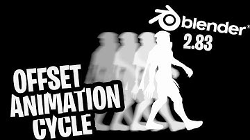 Offset Animation Cycle Tutorial | Blender 2.83