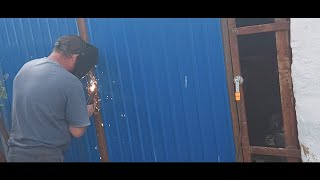 Жизнь в селе#Казахстан#Закончили гараж.Вывезли мусор.