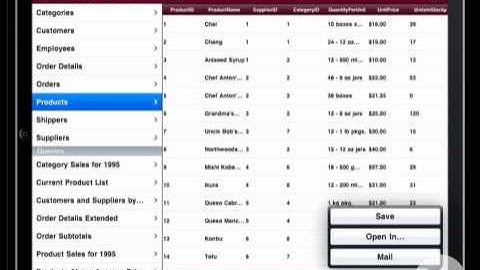 DataGlass: direct database access from your iPhone and iPad